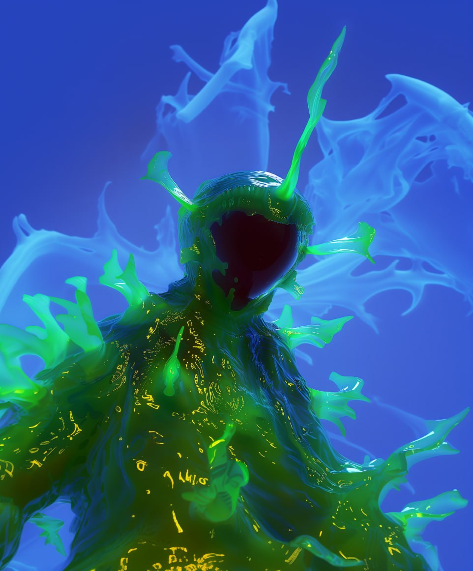 neon slime