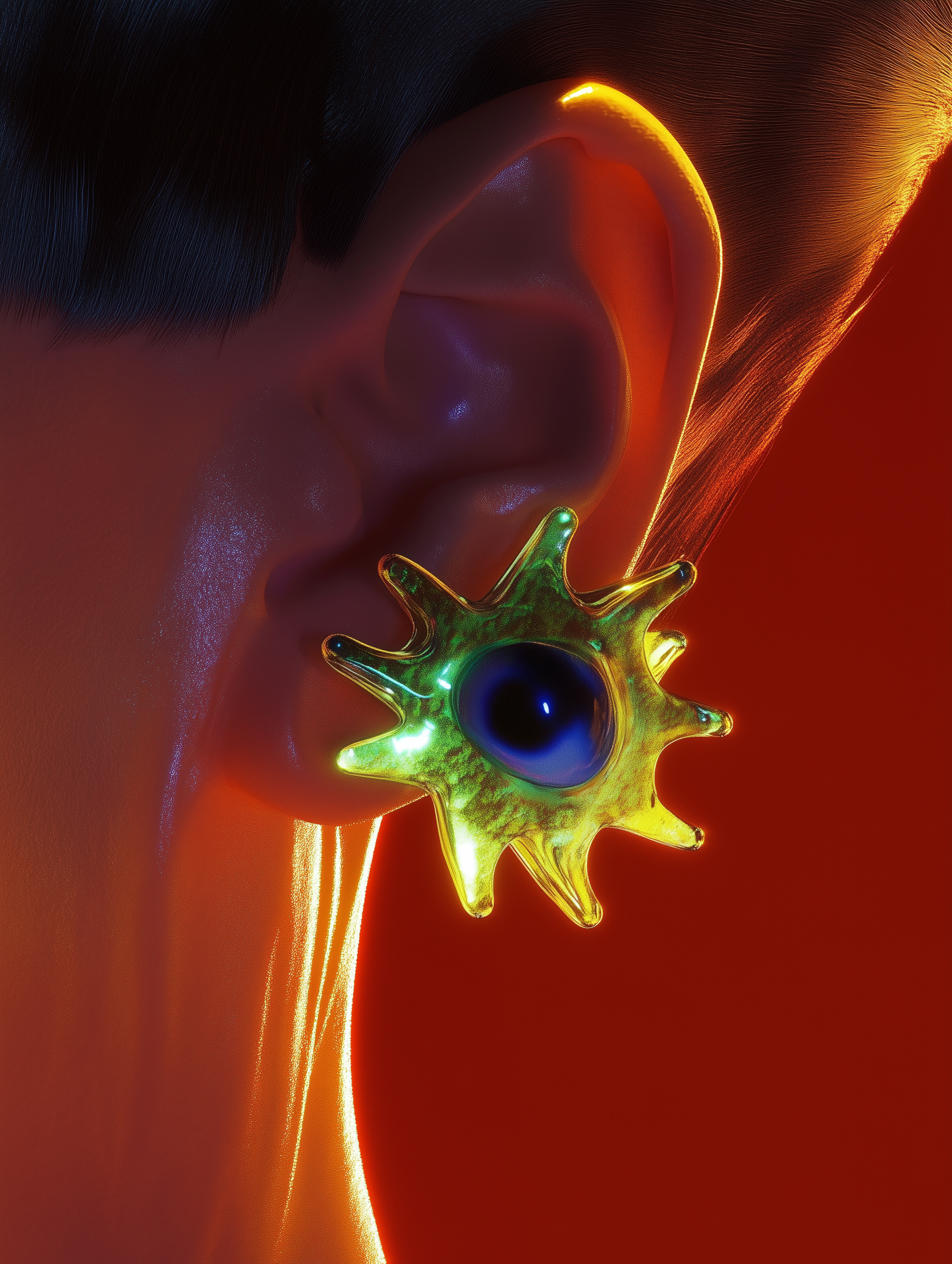 sun earring